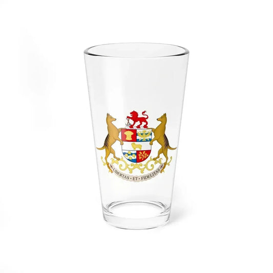 Coat of arms of Tasmania - Pint Glass 16oz 16oz - Go Mug Yourself