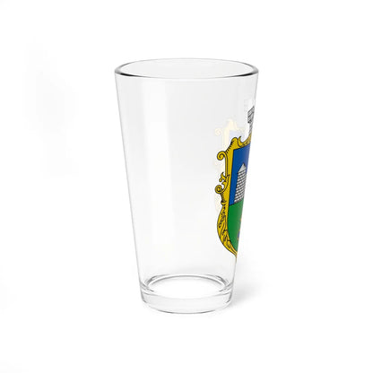 Coat of Arms of Tatarbunary (Ukraine) (Coat of Arms) Pint Glass 16oz - Go Mug Yourself