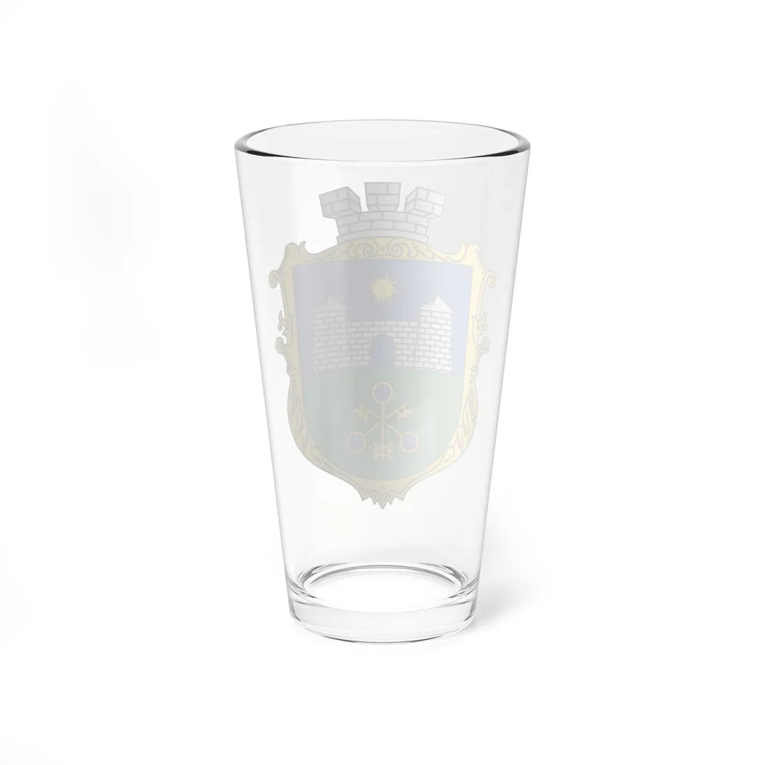 Coat of Arms of Tatarbunary (Ukraine) (Coat of Arms) Pint Glass 16oz - Go Mug Yourself