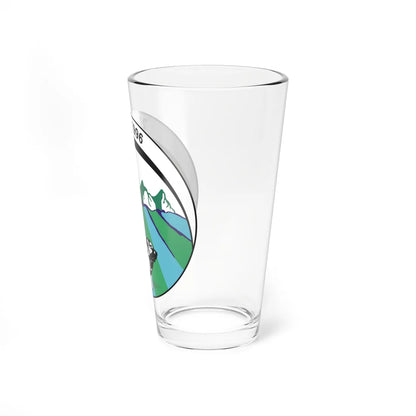 Coat of arms of Tearce Municipality (North Macedonia) (Coat of Arms) Pint Glass 16oz - Go Mug Yourself