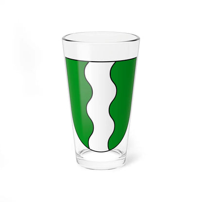Coat of arms of Tecknau (Switzerland) (Coat of Arms) Pint Glass 16oz 16oz - Go Mug Yourself