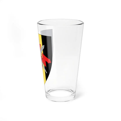 Coat of arms of Telegrafregimentet (Denmark) (Coat of Arms) Pint Glass 16oz - Go Mug Yourself