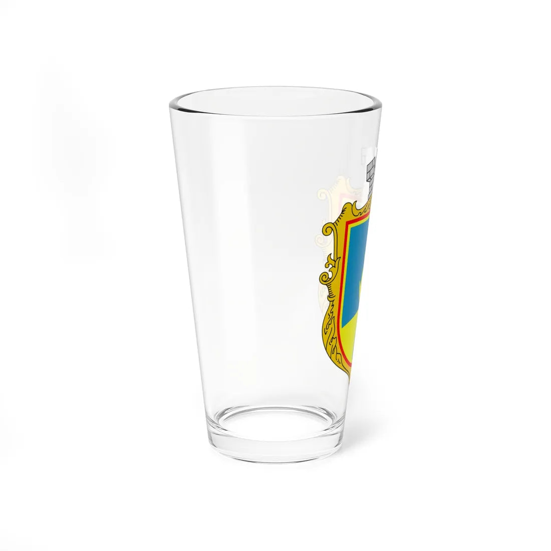 Coat of Arms of Teplodar (Ukraine) (Coat of Arms) Pint Glass 16oz - Go Mug Yourself