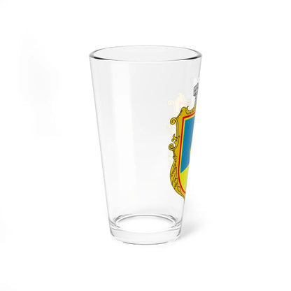 Coat of Arms of Teplodar (Ukraine) (Coat of Arms) Pint Glass 16oz - Go Mug Yourself