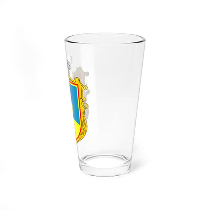 Coat of Arms of Teplodar (Ukraine) (Coat of Arms) Pint Glass 16oz - Go Mug Yourself