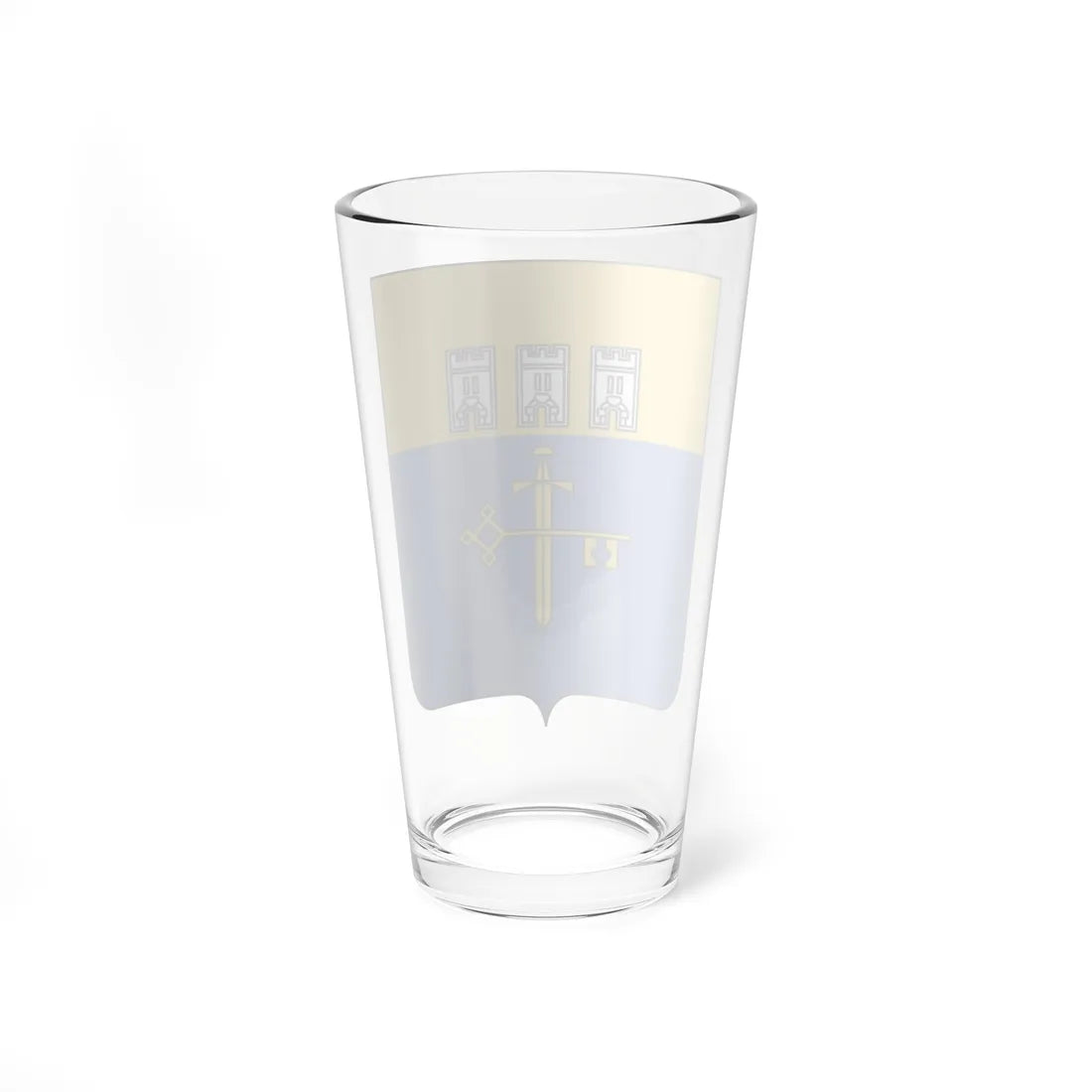 Coat of Arms of Ternopil Oblast 2001-2003 (Ukraine) (Coat of Arms) Pint Glass 16oz - Go Mug Yourself