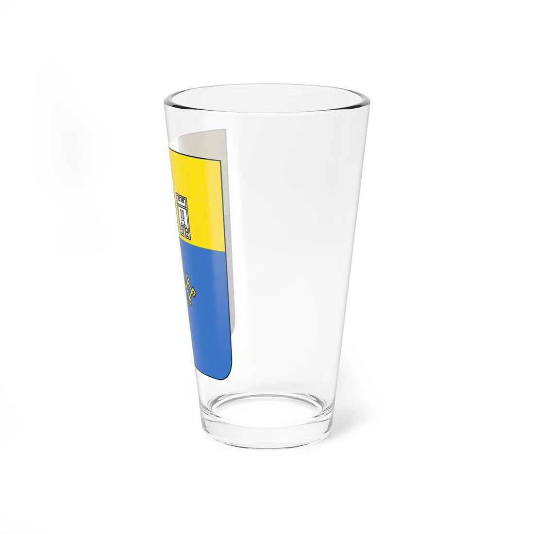 Coat of Arms of Ternopil Oblast 2001-2003 (Ukraine) (Coat of Arms) Pint Glass 16oz - Go Mug Yourself