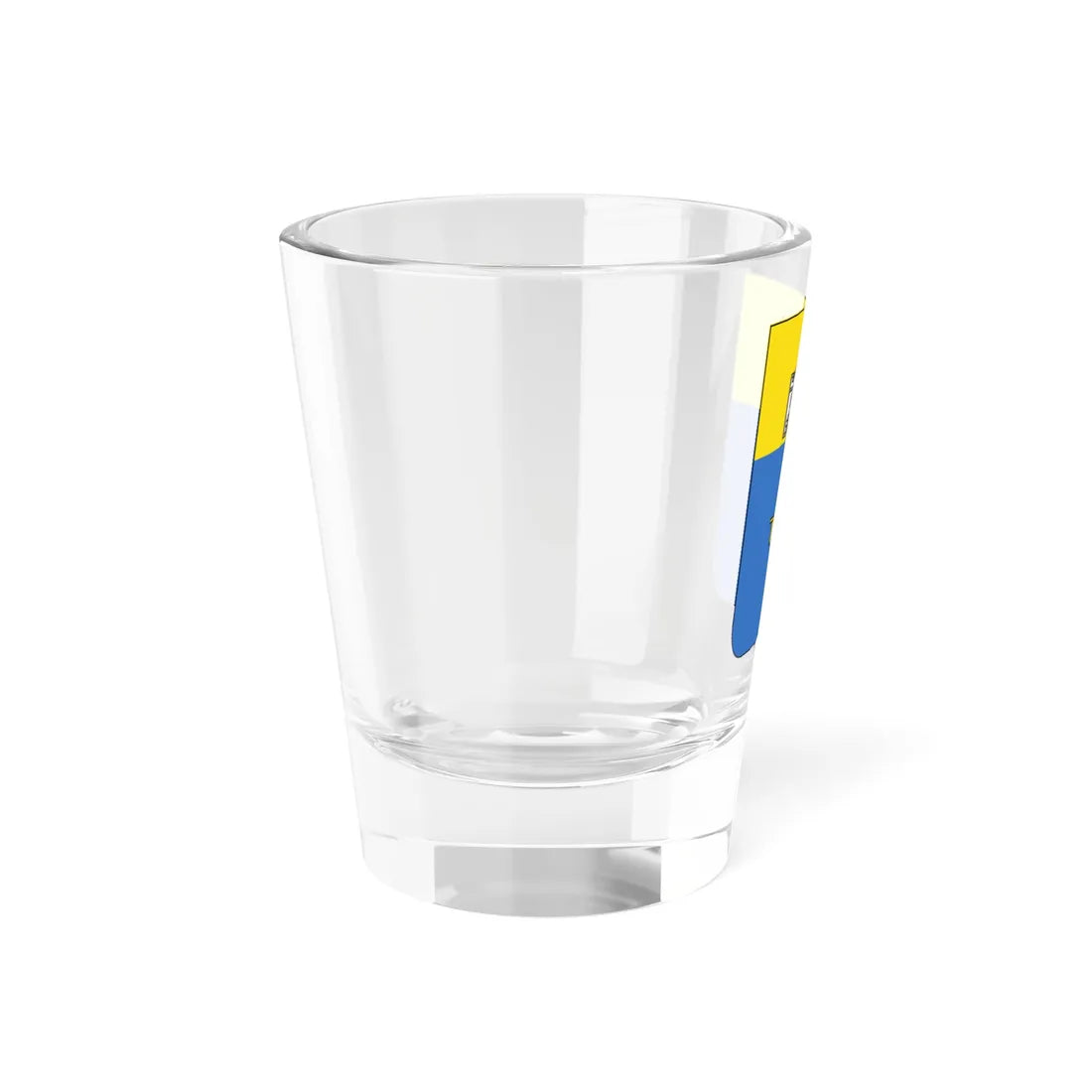 Coat of Arms of Ternopil Oblast 2001-2003 (Ukraine) (Coat of Arms) Shot Glass 1.5oz - Go Mug Yourself