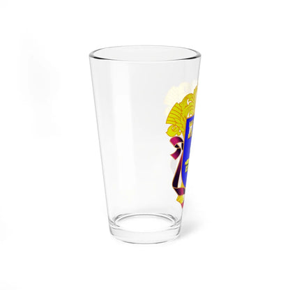 Coat of Arms of Ternopil Oblast (Ukraine) (Coat of Arms) Pint Glass 16oz - Go Mug Yourself