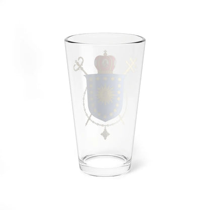 Coat of arms of Ternopil-Zboriv UGCC (Ukraine) (Coat of Arms) Pint Glass 16oz - Go Mug Yourself