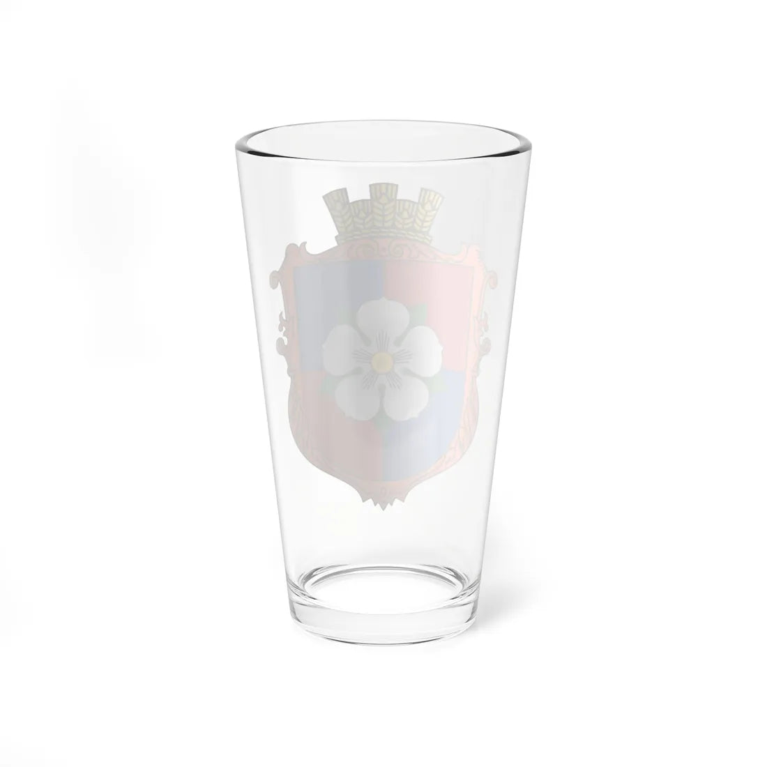Coat of Arms of Ternopillia (Ukraine) (Coat of Arms) Pint Glass 16oz - Go Mug Yourself