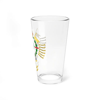 Coat of Arms of the 10th Armored Cavalry Regiment Alcántara (Spain) (Coat of Arms) Pint Glass 16oz - Go Mug Yourself