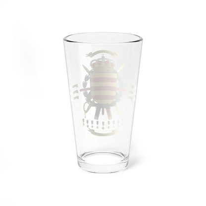 Coat of Arms of the 10th Armored Regiment Córdoba 2015 (Spain) (Coat of Arms) Pint Glass 16oz - Go Mug Yourself