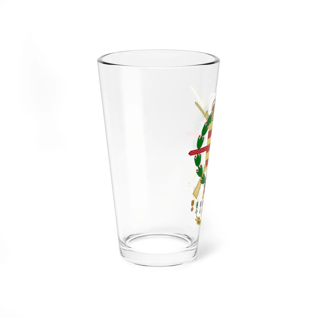 Coat of Arms of the 10th Armoured Infantry Regiment Córdoba (Spain) (Coat of Arms) Pint Glass 16oz - Go Mug Yourself