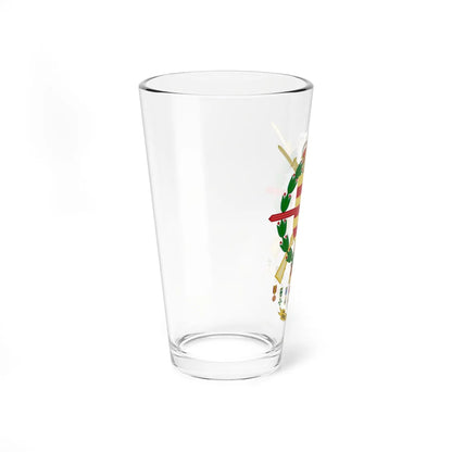 Coat of Arms of the 10th Armoured Infantry Regiment Córdoba (Spain) (Coat of Arms) Pint Glass 16oz - Go Mug Yourself