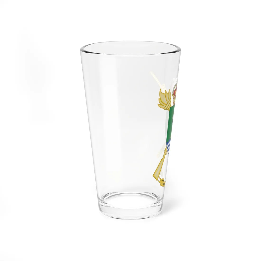 Coat of Arms of the 10th Logistics Group (Spain) (Coat of Arms) Pint Glass 16oz - Go Mug Yourself