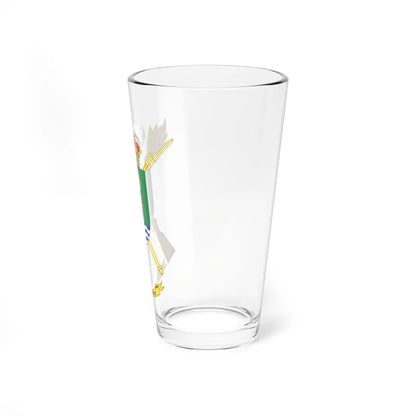 Coat of Arms of the 10th Logistics Group (Spain) (Coat of Arms) Pint Glass 16oz - Go Mug Yourself