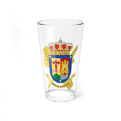 Coat of Arms of the 10th Zone of the Guardia Civil - La Rioja (Spain) (Coat of Arms) Pint Glass 16oz 16oz - Go Mug Yourself
