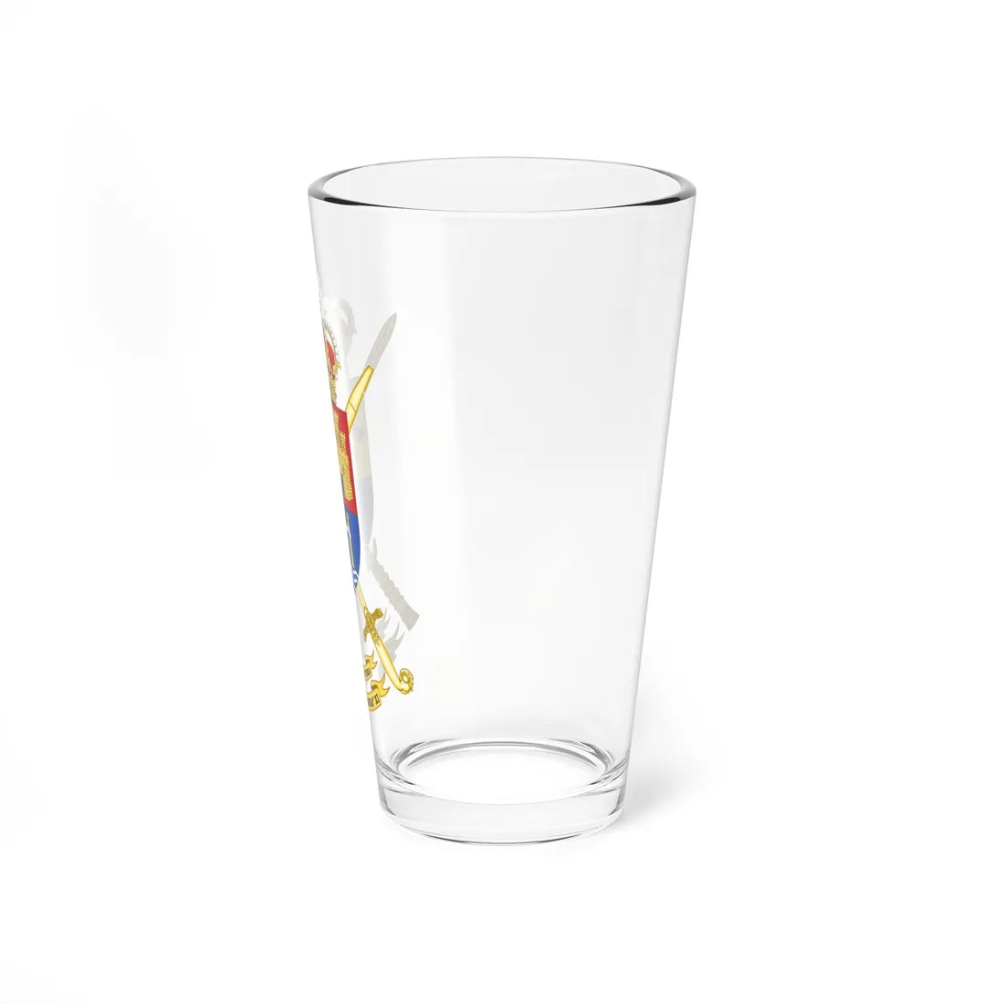 Coat of Arms of the 11th Brigade Extremadura Polyvalent Brigade (Spain) (Coat of Arms) Pint Glass 16oz - Go Mug Yourself