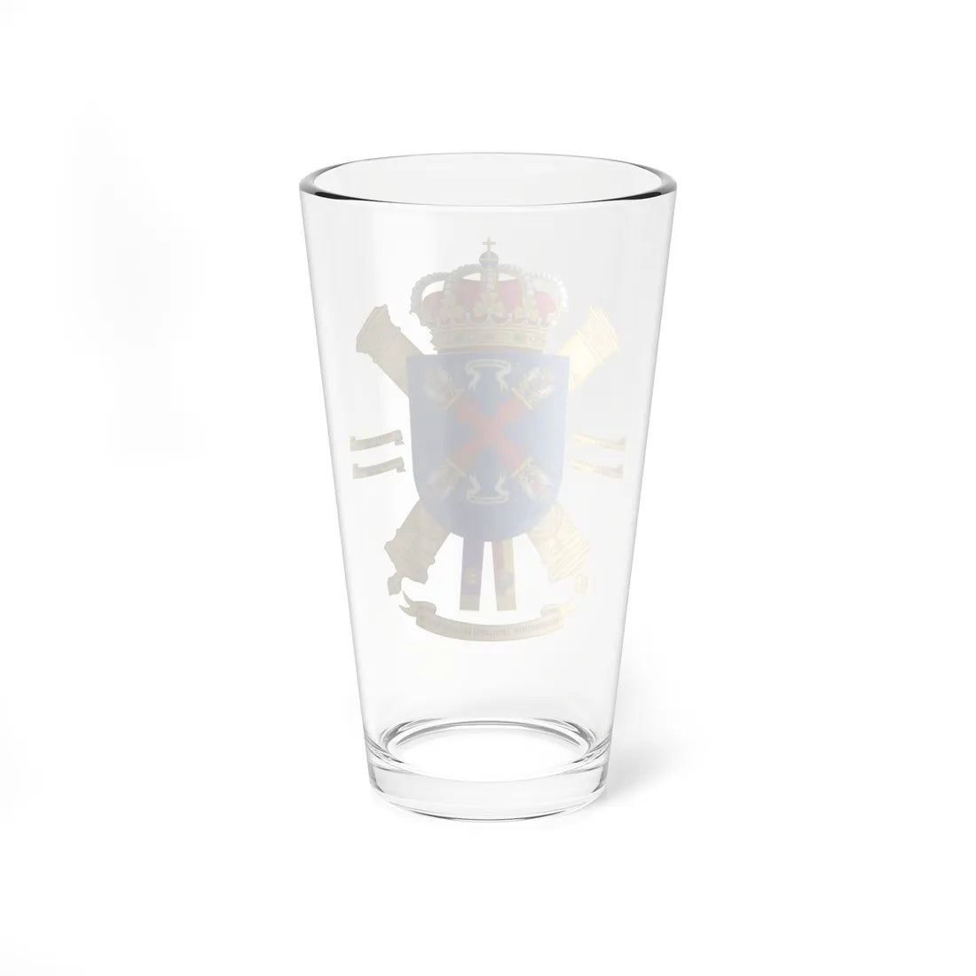 Coat of Arms of the 11th Field Artillery Regiment (Spain) (Coat of Arms) Pint Glass 16oz - Go Mug Yourself