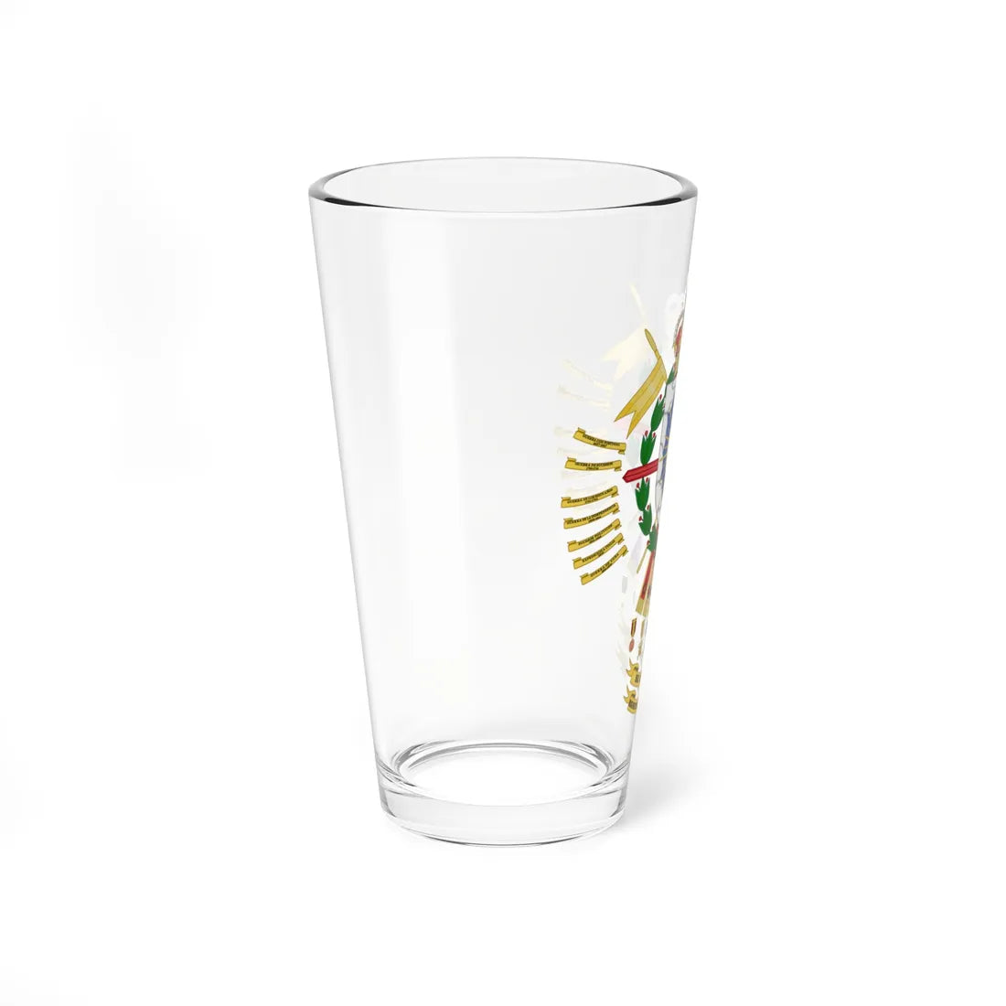 Coat of Arms of the 11th Light Armored Cavalry Regiment España (Spain) (Coat of Arms) Pint Glass 16oz - Go Mug Yourself