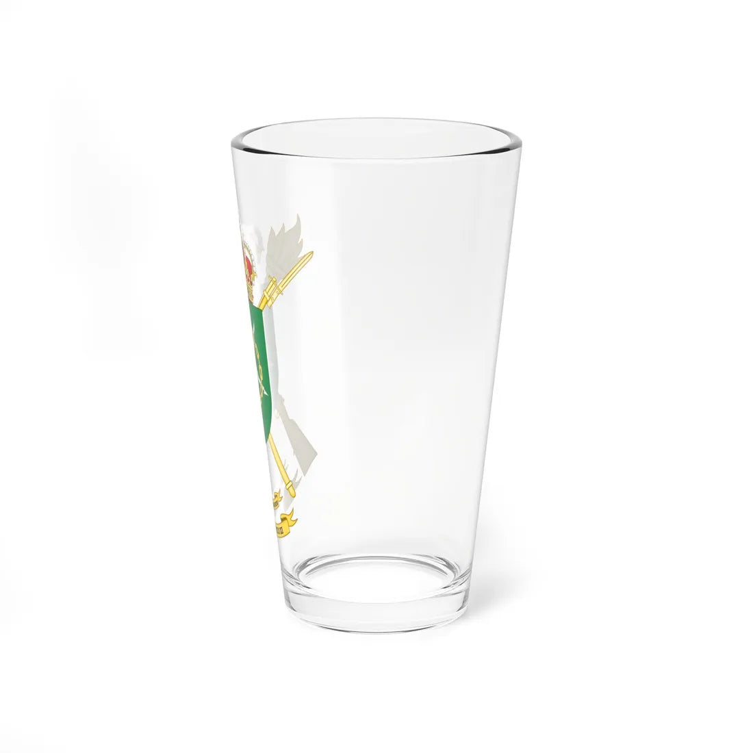 Coat of Arms of the 11th Logistics Group (Spain) (Coat of Arms) Pint Glass 16oz - Go Mug Yourself