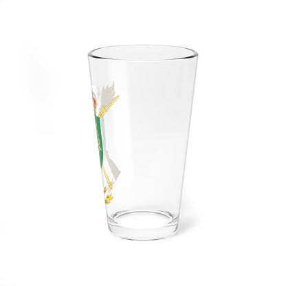 Coat of Arms of the 11th Logistics Group (Spain) (Coat of Arms) Pint Glass 16oz - Go Mug Yourself