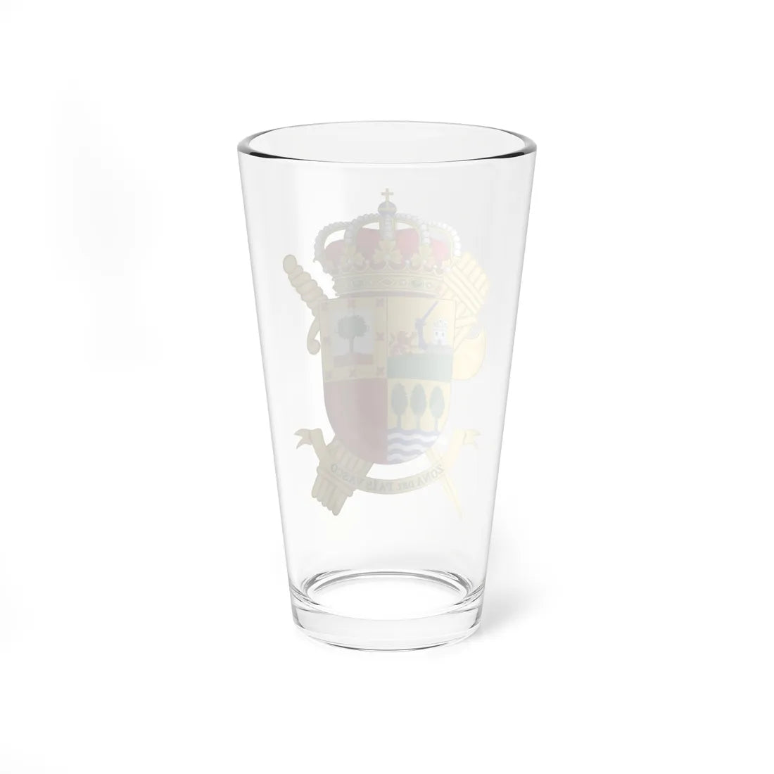 Coat of Arms of the 11th Zone of the Guardia Civil - Basque Country (Spain) (Coat of Arms) Pint Glass 16oz - Go Mug Yourself