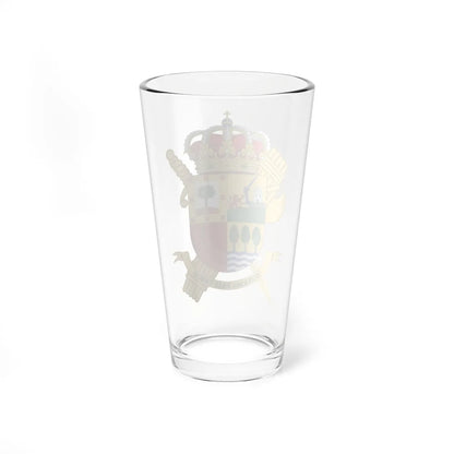 Coat of Arms of the 11th Zone of the Guardia Civil - Basque Country (Spain) (Coat of Arms) Pint Glass 16oz - Go Mug Yourself