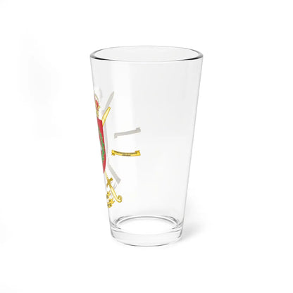 Coat of Arms of the 12th Brigade Guadarrama Polyvalent Brigade (Spain) (Coat of Arms) Pint Glass 16oz - Go Mug Yourself