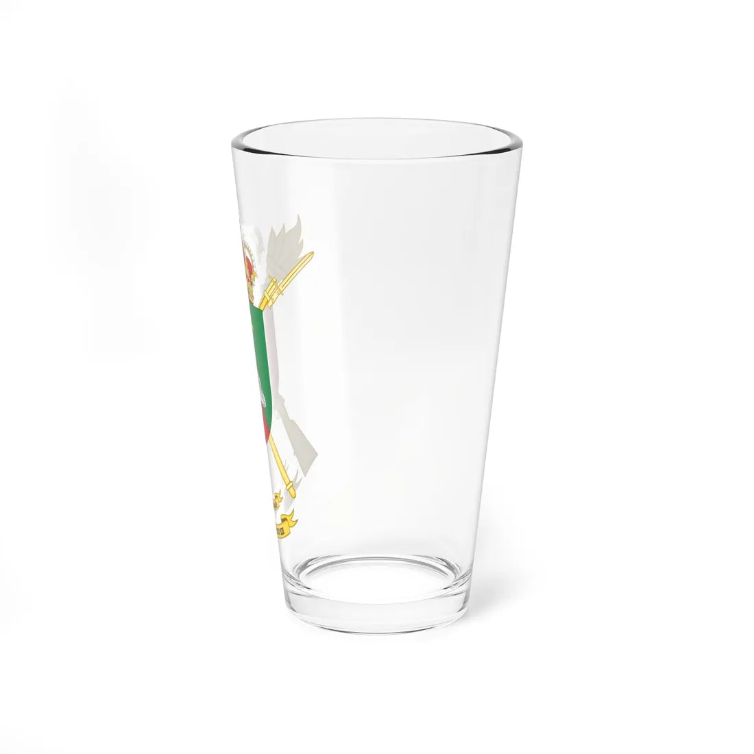 Coat of Arms of the 12th Logistics Group (Spain) (Coat of Arms) Pint Glass 16oz - Go Mug Yourself