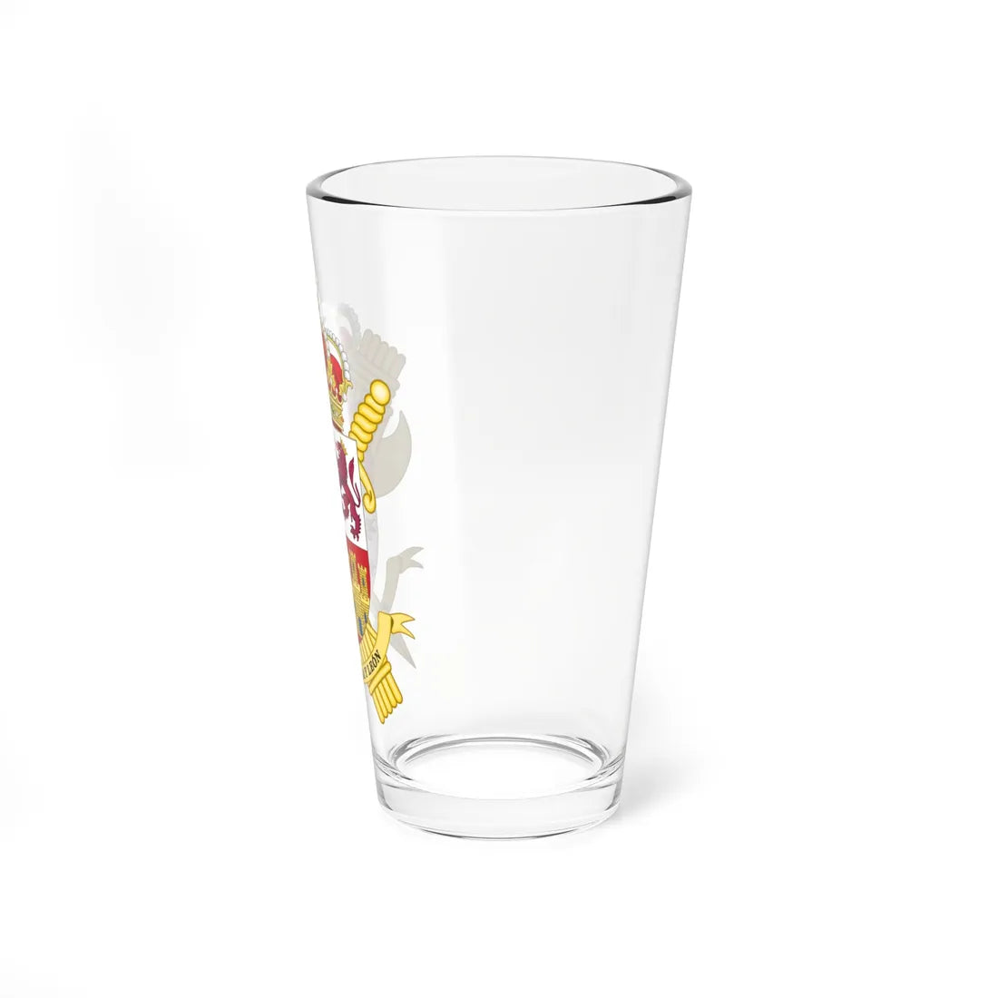Coat of Arms of the 12th Zone of the Guardia Civil - Castile and Leon (Spain) (Coat of Arms) Pint Glass 16oz - Go Mug Yourself