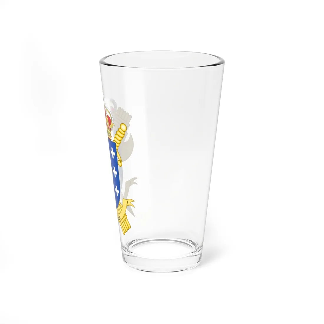 Coat of Arms of the 15th Zone of the Guardia Civil - Galicia (Spain) (Coat of Arms) Pint Glass 16oz - Go Mug Yourself