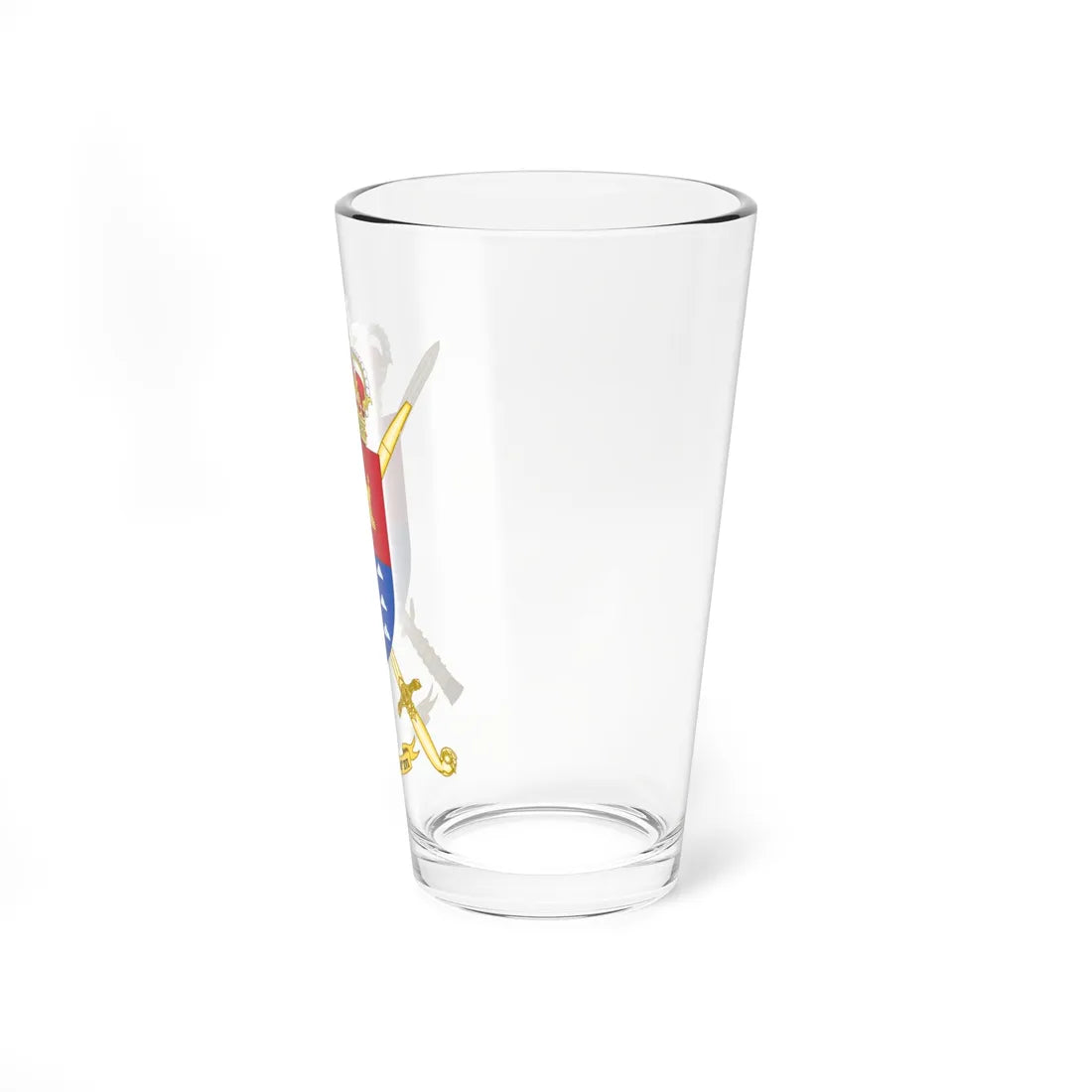 Coat of Arms of the 16th Brigade Canarias Polyvalent Brigade (Spain) (Coat of Arms) Pint Glass 16oz - Go Mug Yourself