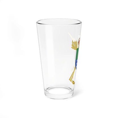 Coat of Arms of the 16th Logistics Group (Spain) (Coat of Arms) Pint Glass 16oz - Go Mug Yourself