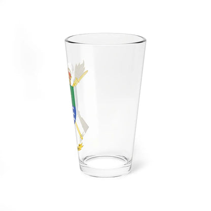 Coat of Arms of the 16th Logistics Group (Spain) (Coat of Arms) Pint Glass 16oz - Go Mug Yourself