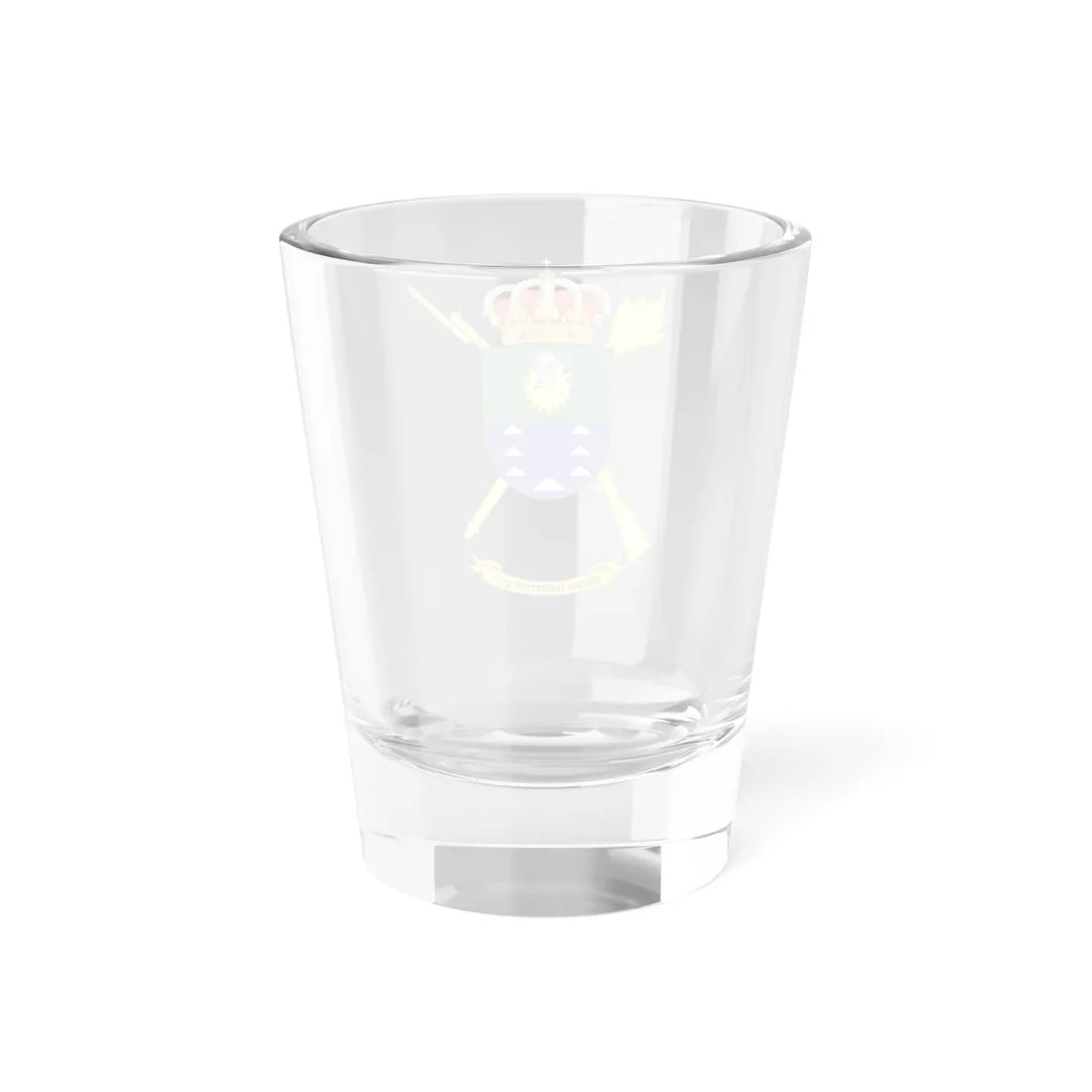 Coat of Arms of the 16th Logistics Group (Spain) (Coat of Arms) Shot Glass 1.5oz - Go Mug Yourself