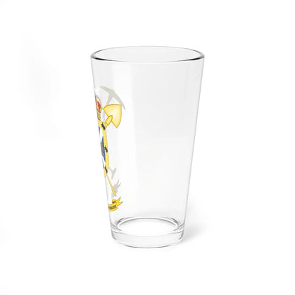 Coat of Arms of the 16th Military Engineering Battalion (Spain) (Coat of Arms) Pint Glass 16oz - Go Mug Yourself