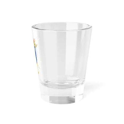 Coat of Arms of the 16th Signals Company (Spain) (Coat of Arms) Shot Glass 1.5oz - Go Mug Yourself