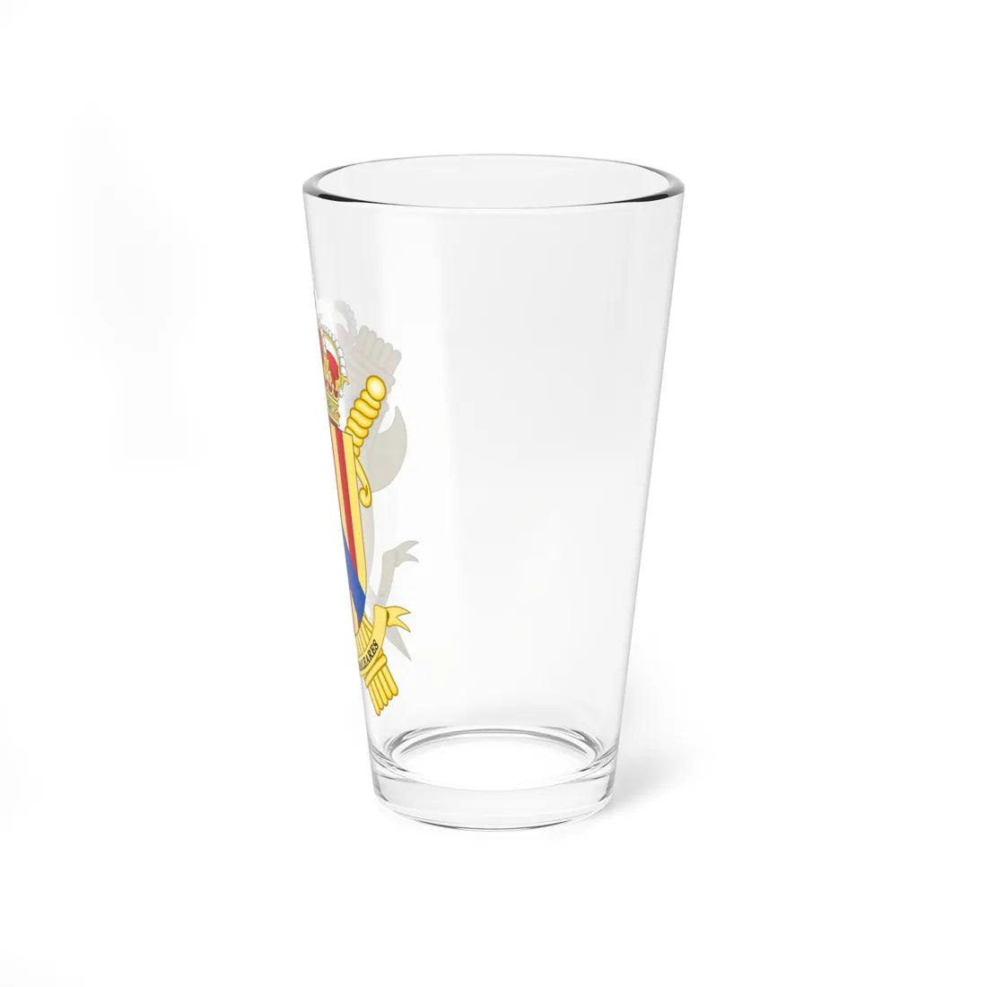 Coat of Arms of the 17th Zone of the Guardia Civil - Baleraric Islands (Spain) (Coat of Arms) Pint Glass 16oz - Go Mug Yourself