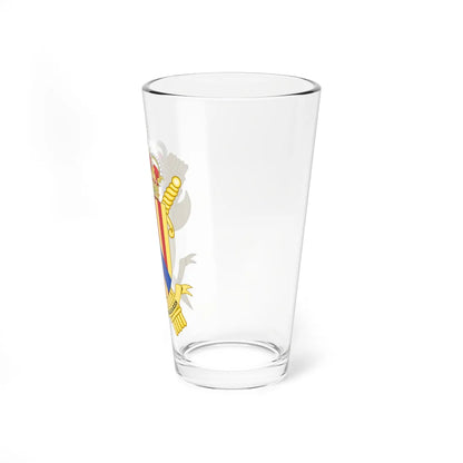 Coat of Arms of the 17th Zone of the Guardia Civil - Baleraric Islands (Spain) (Coat of Arms) Pint Glass 16oz - Go Mug Yourself