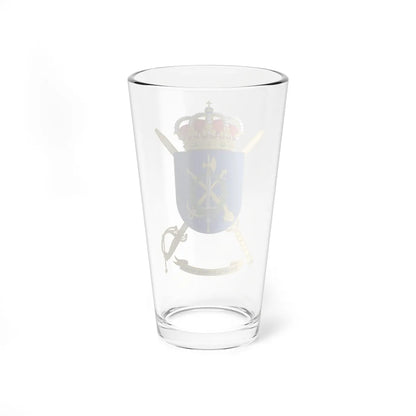 Coat of Arms of the 19th Special Operations Group Maderal Oleaga (Spain) (Coat of Arms) Pint Glass 16oz - Go Mug Yourself