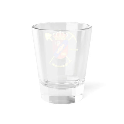 Coat of Arms of the 1st-1 Combat Engineer Battalion (Spain) (Coat of Arms) Shot Glass 1.5oz - Go Mug Yourself