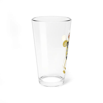 Coat of Arms of the 1st-1 NBC-Defense Batalion (Spain) (Coat of Arms) Pint Glass 16oz - Go Mug Yourself