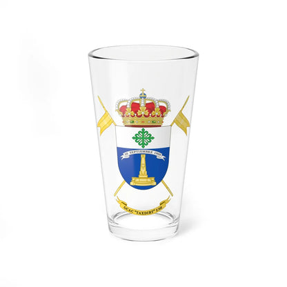 Coat of Arms of the 1st-10 Armored Cavalry Group Taxdirt (Spain) (Coat of Arms) Pint Glass 16oz 16oz - Go Mug Yourself