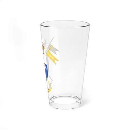 Coat of Arms of the 1st-10 Armored Cavalry Group Taxdirt (Spain) (Coat of Arms) Pint Glass 16oz - Go Mug Yourself