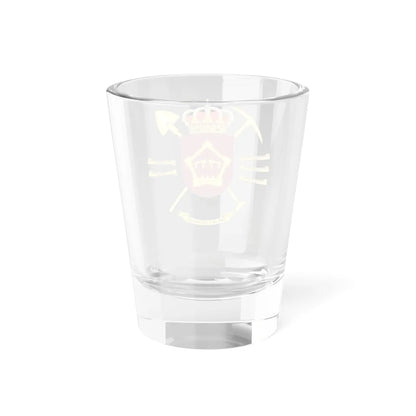 Coat of Arms of the 1st-11 Road Building Battalion (Spain) (Coat of Arms) Shot Glass 1.5oz - Go Mug Yourself