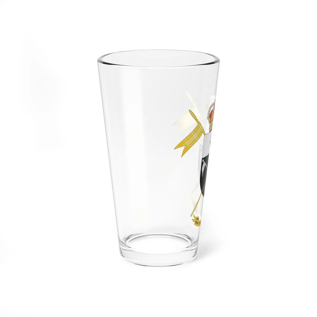 Coat of Arms of the 1st-3 Armored Cavalry Group Cazadores de África (Spain) (Coat of Arms) Pint Glass 16oz - Go Mug Yourself