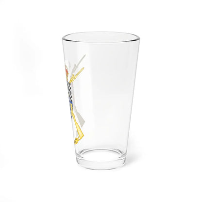 Coat of Arms of the 1st-3 Protected Infantry Battalion San Quintín (Spain) (Coat of Arms) Pint Glass 16oz - Go Mug Yourself