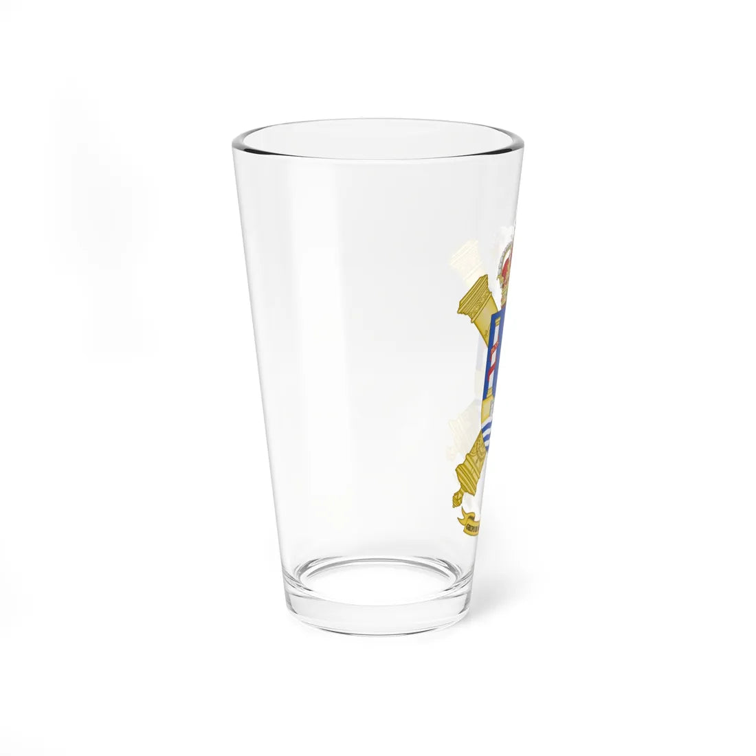 Coat of Arms of the 1st-4 Coastal Artillery Battalion (Spain) (Coat of Arms) Pint Glass 16oz - Go Mug Yourself